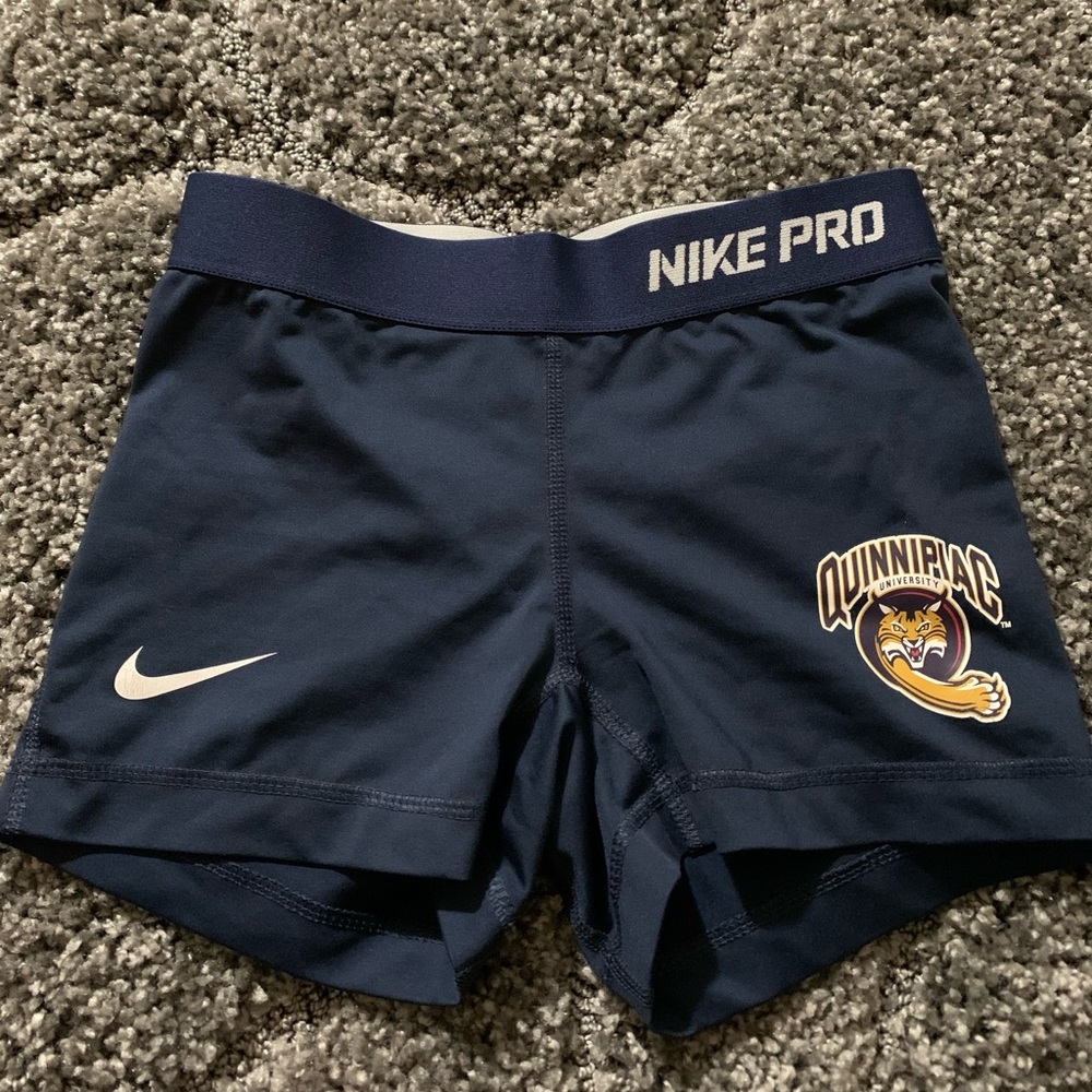 Women’s Quinnipiac university Nike spandex shorts
